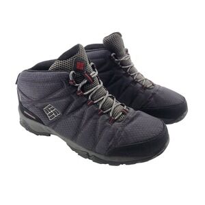 Columbia Firecamp Mid Waterproof Hiking Boots Mens 12 Omni Tech Black Gorpcore